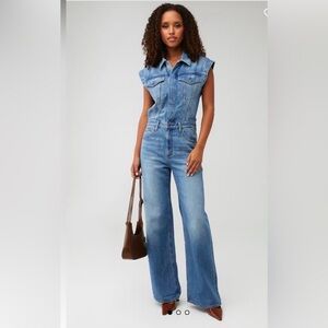 Pistola Blue Denim Jumpsuit